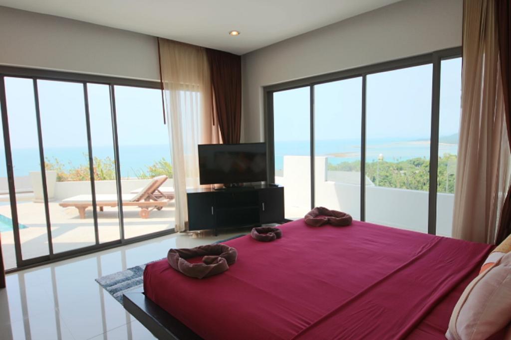 Villa Sea View Lamai Beach  Dış mekan fotoğraf